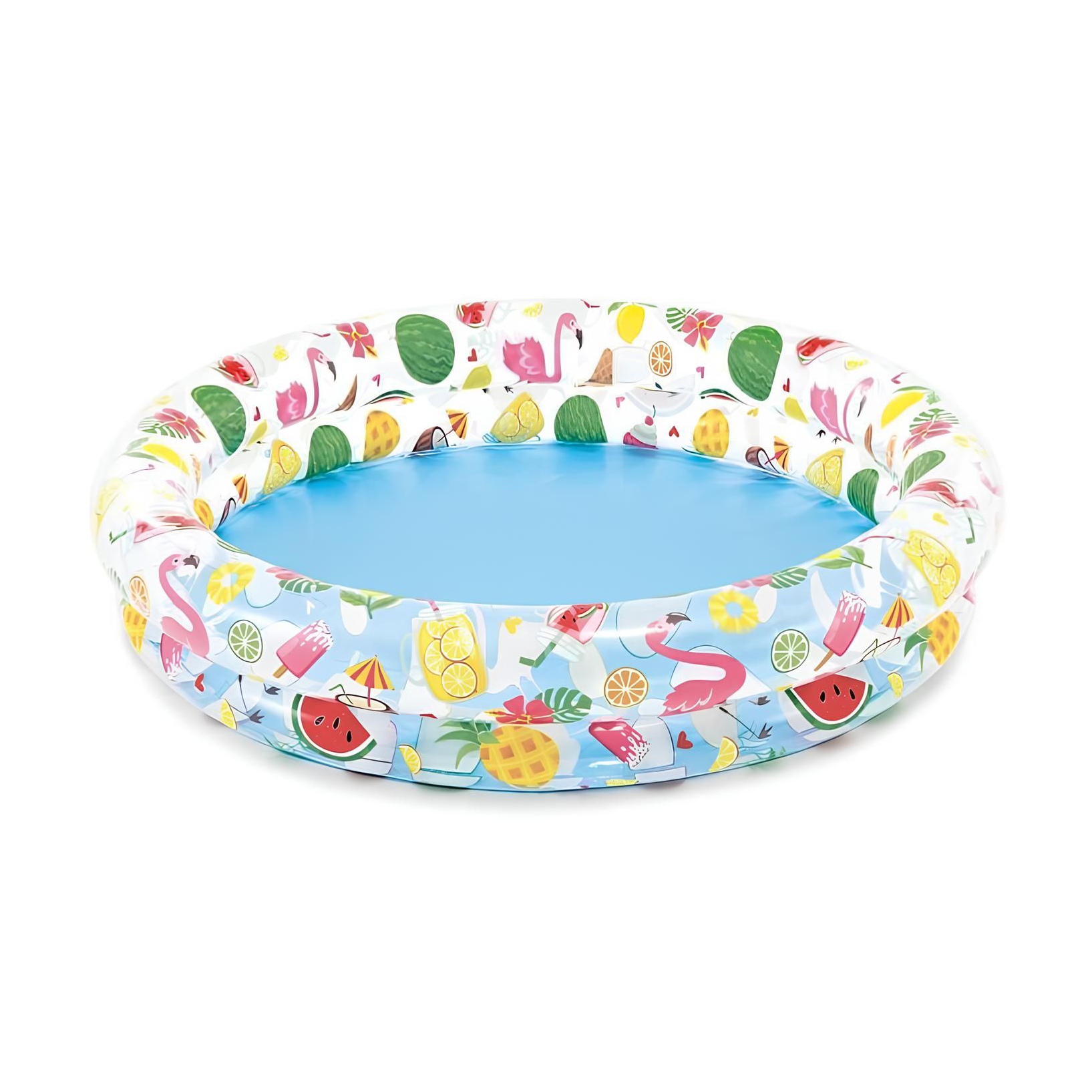 Дитячий надувний басейн Intex Фрукти, від 2 років, 122*25 см (59421)
